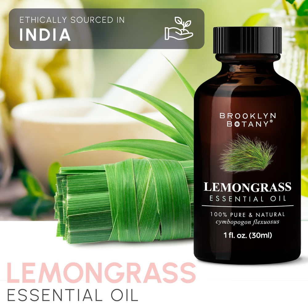 Brooklyn Botany Lemongrass Oil diffuser setup in a cozy living space