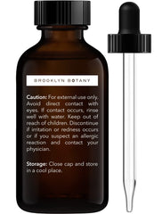 Dropper-cap bottle of Brooklyn Botany Lime oil for precise, mess-free use.