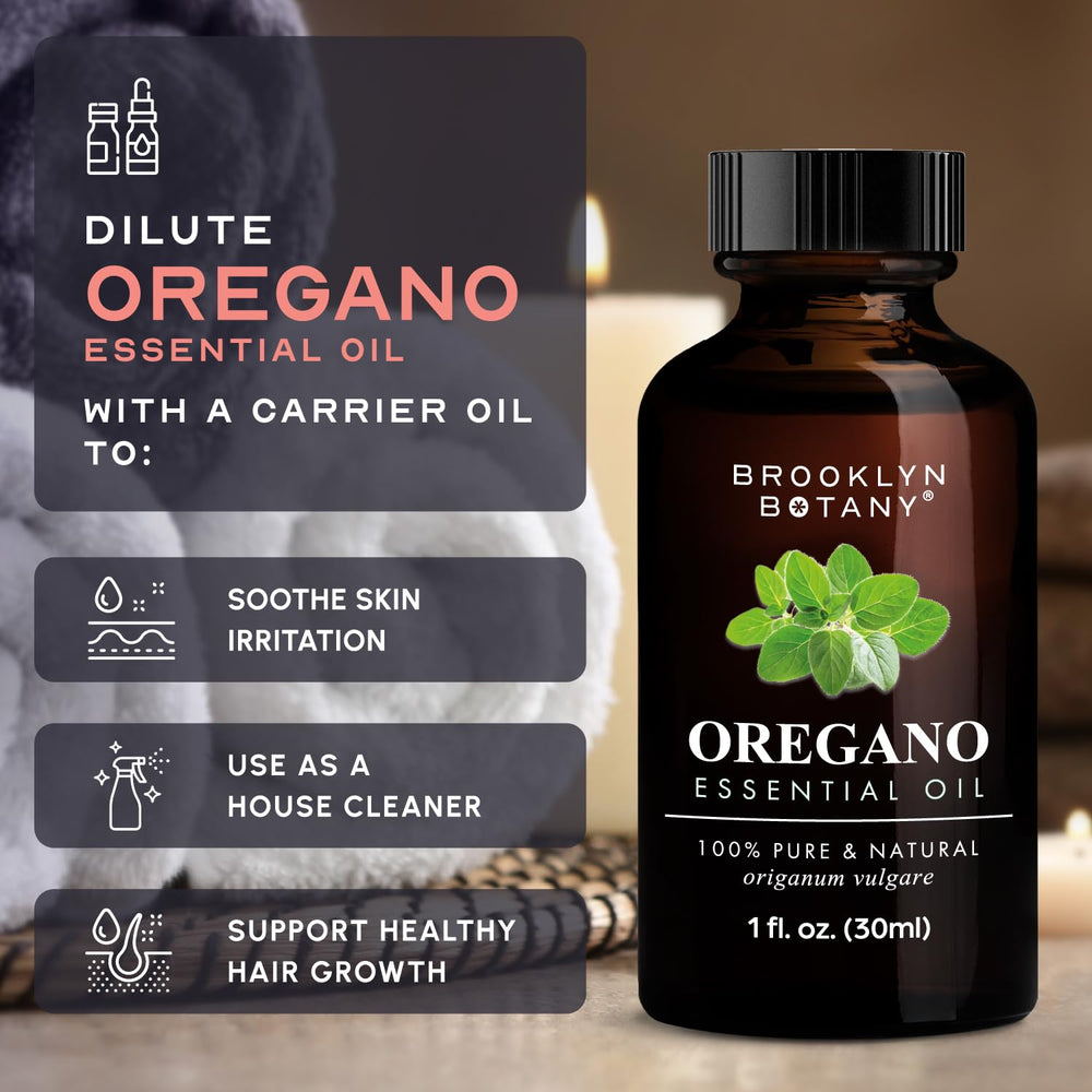 Brooklyn Botany Oregano Oil lab-tested potency and quality focus