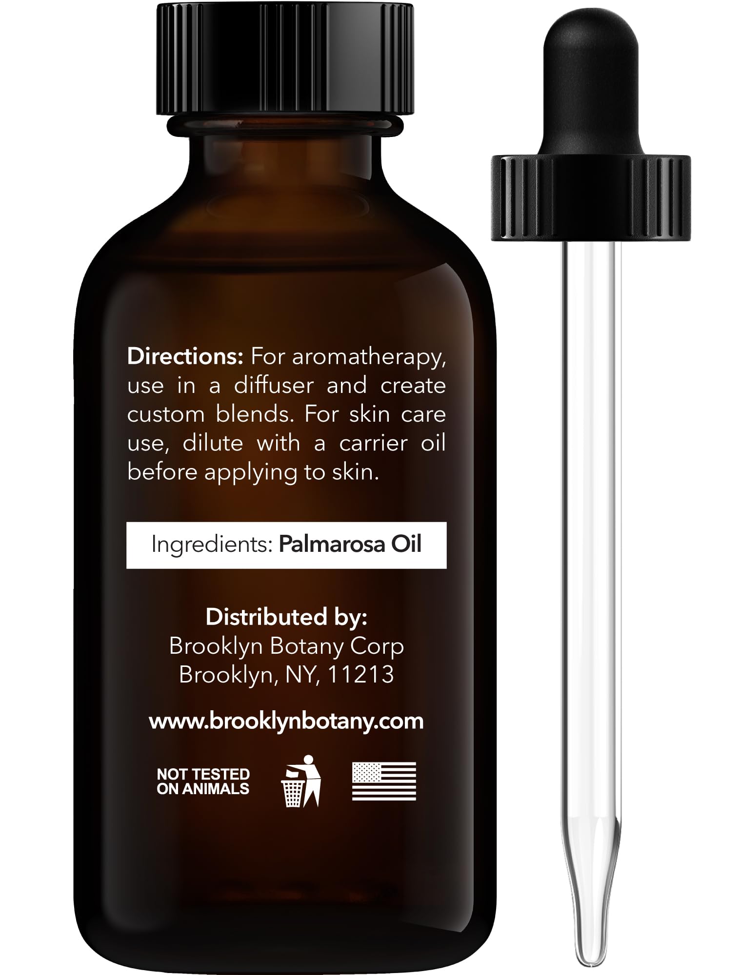 Brooklyn Botany Palmarosa diffuser scene with the oil in use.