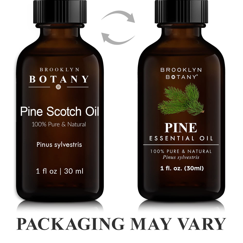 Brooklyn Botany Pine Oil bottle ready for blend creation.