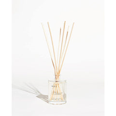 Santorini diffuser reeds laid out for even diffusion by Brooklyn Candle Studio