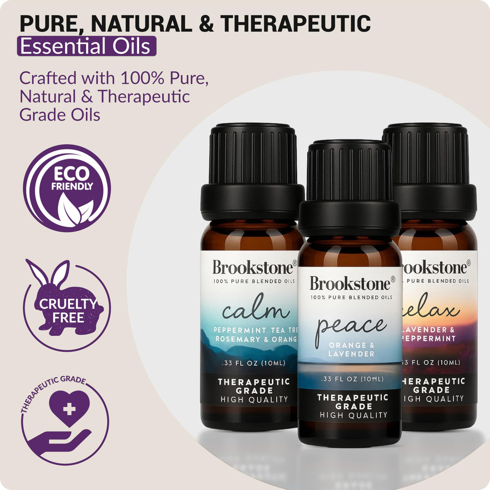 Brookstone Sleep pillow mist idea using Relax, Calm or Peace oils