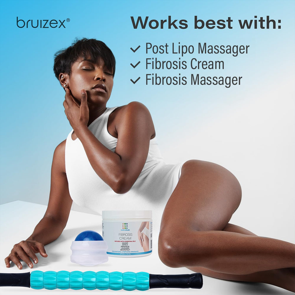 Bruizex scar massage with arnica oil for scar tissue care.