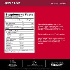 BSN Amino X EAAs jar-scoop convenient serving for on-the-go training.