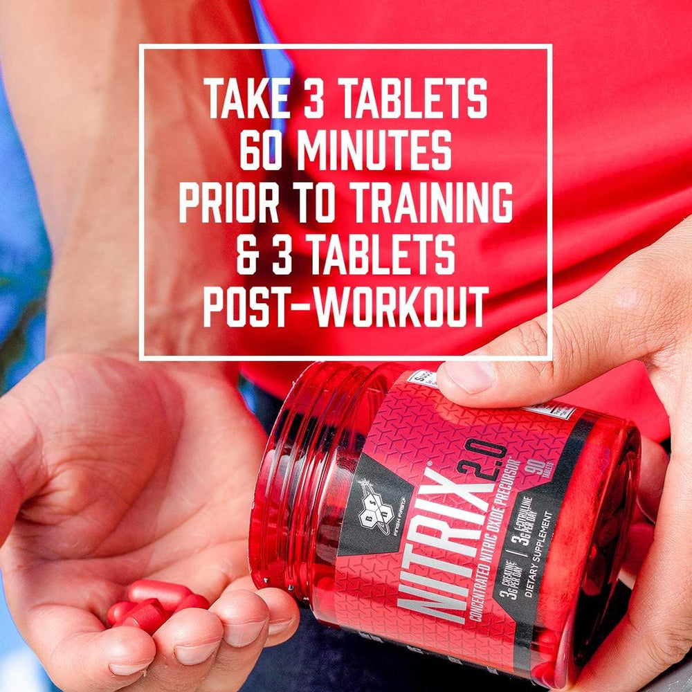 BSN Nitrix 2.0 serving scoop included for convenient dosing
