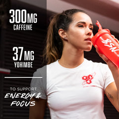 BSN N.O.-XPLODE Vaso pineapple mixed in water in a glass