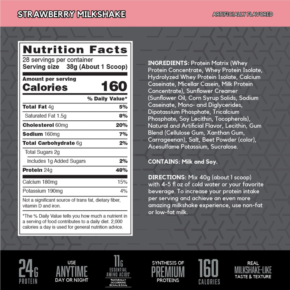 BSN SYNTHA-6 Edge cup with powder shows quick-mixing convenience post-workout.
