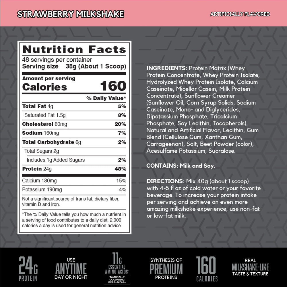 BSN Syntha-6 Edge tub close up highlighting premium protein blend.