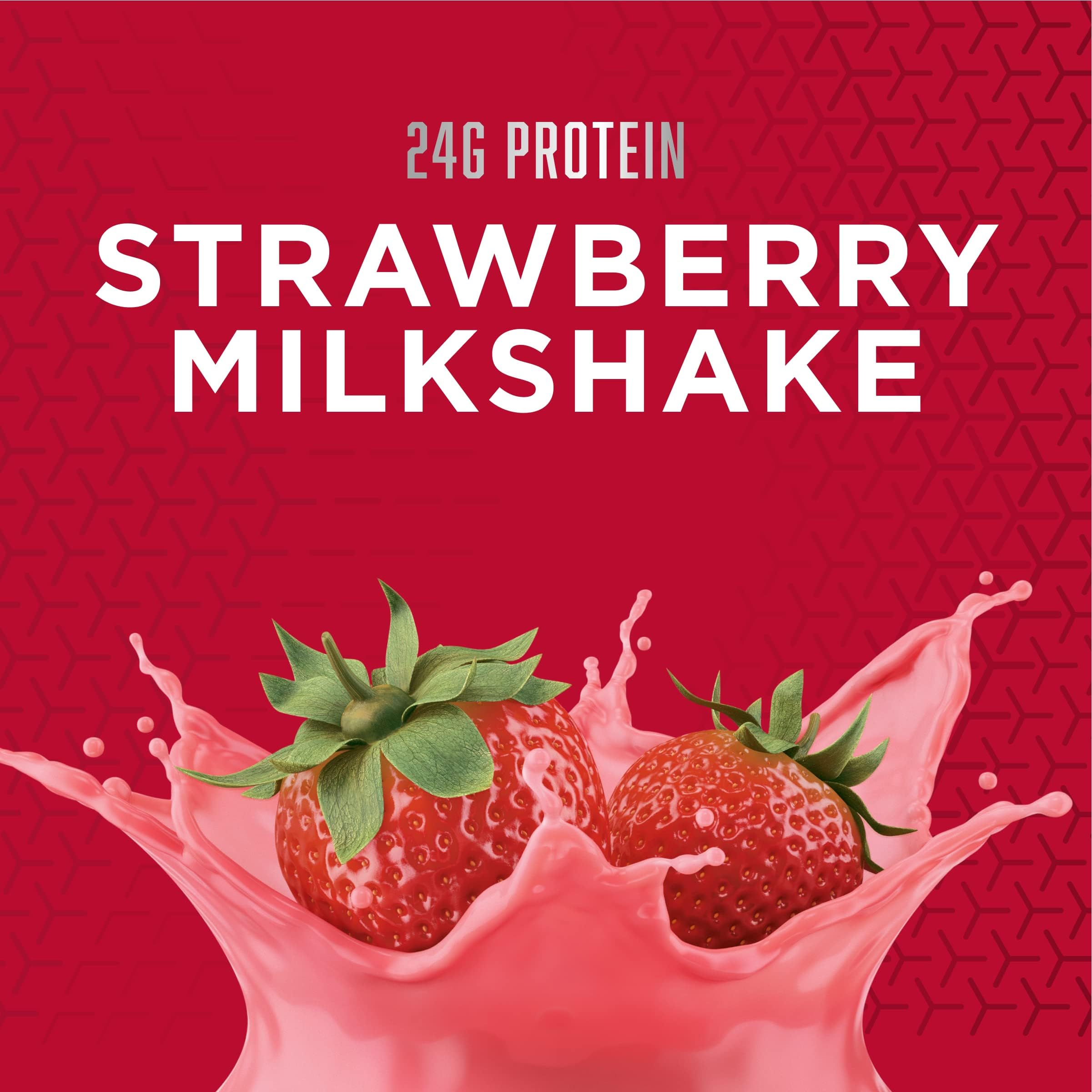 BSN SYNTHA-6 Edge Strawberry milkshake swirl highlights creamy texture.