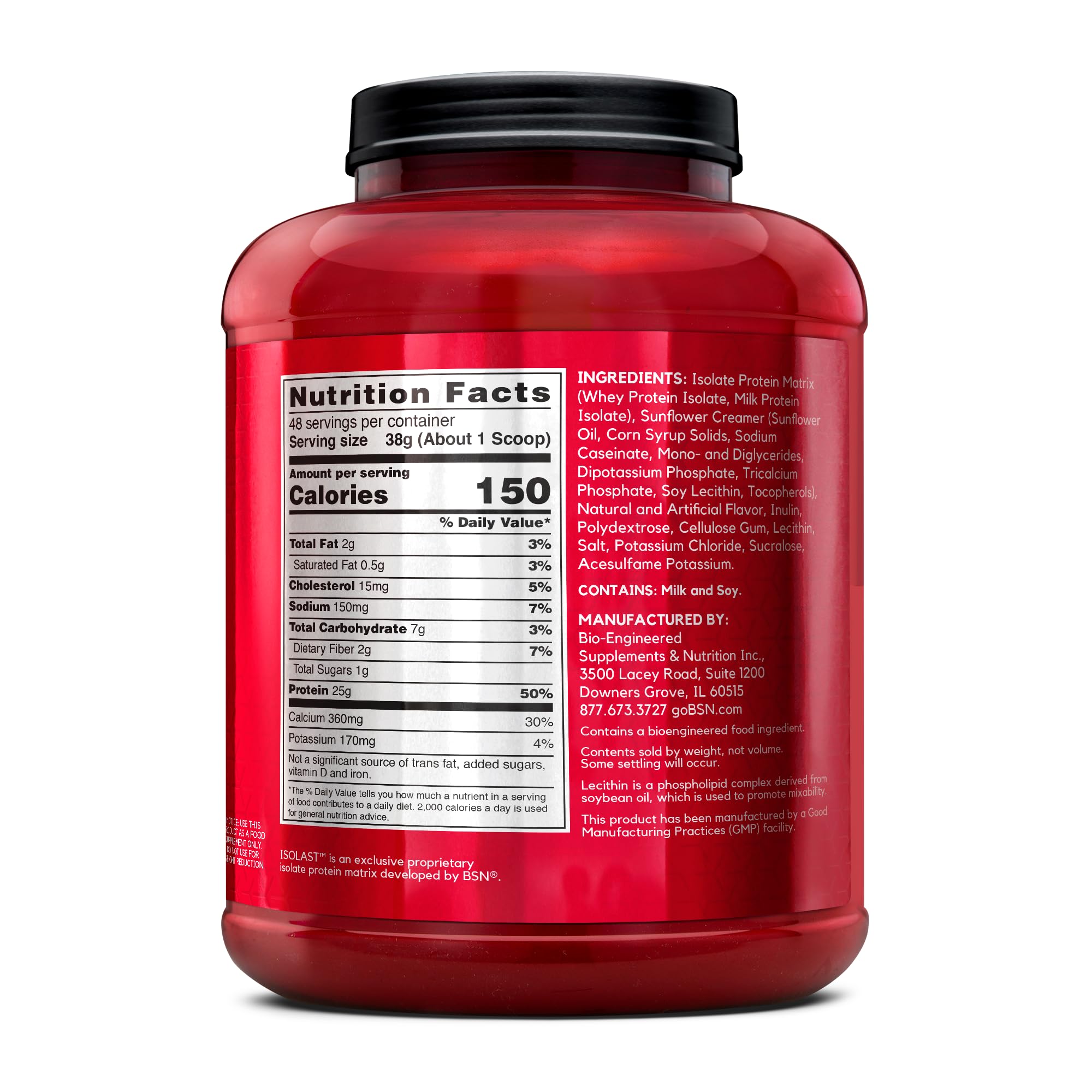 BSN SYNTHA-6 ISOLATE essential amino acids focus for balanced recovery