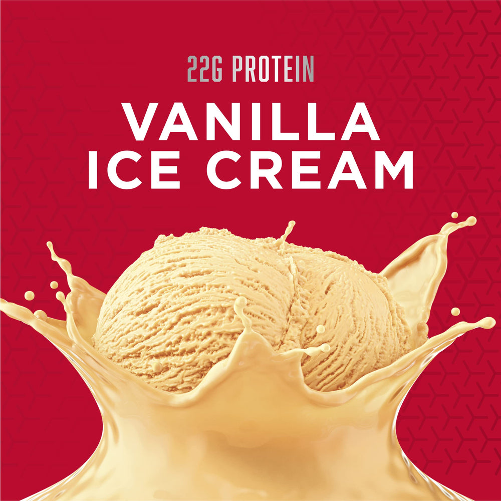 BSN SYNTHA-6 scoop beside jar for quick protein mix