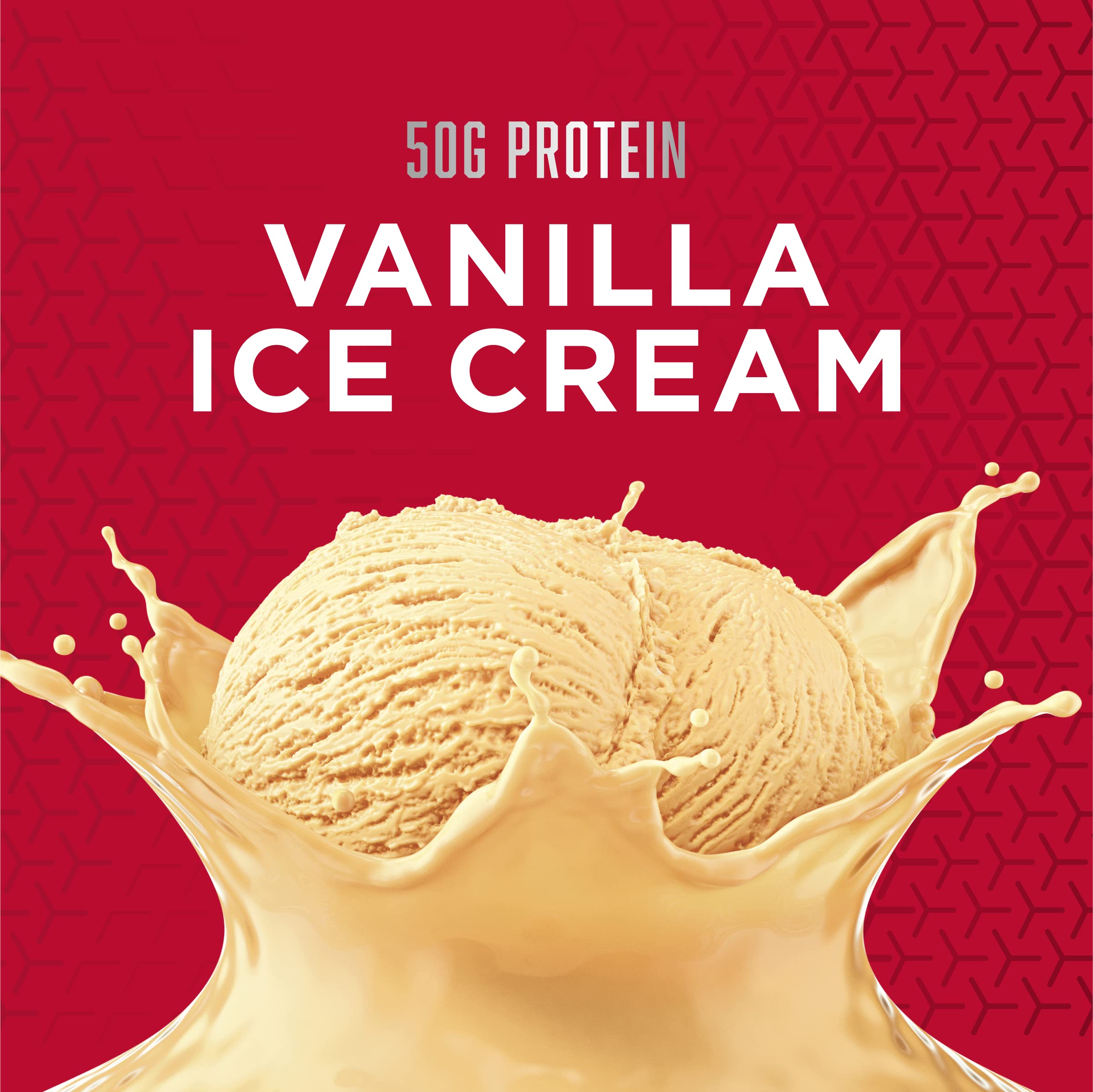 BSN TRUE-MASS vanilla shake in glass supports post-workout recovery