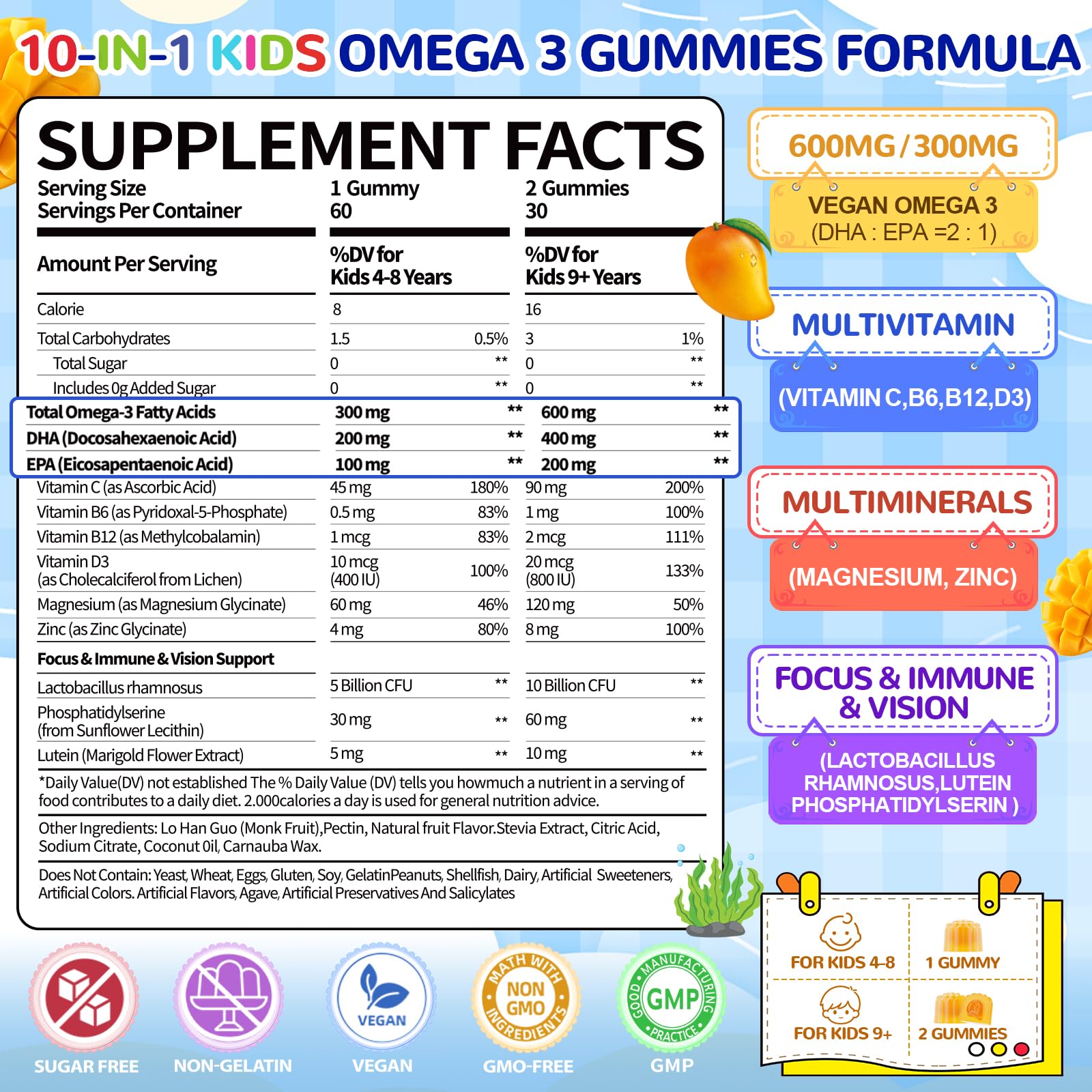 BSSTABBON gummies poured from the bottle for convenient daily nutrition.