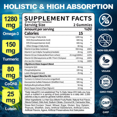 BSSTABBON Omega-3 gummies pour showing easy serving and freshness