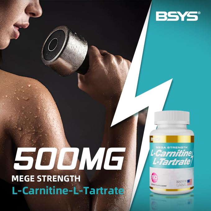 BSYS L-Carnitine endurace packaging for daily metabolism support