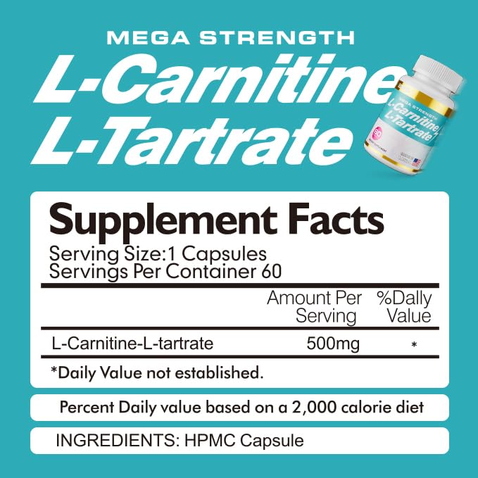 BSYS L-Carnitine vegan capsules ready for gluten-free energy support