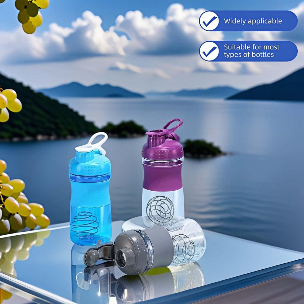 Bubble-Fly dishwasher-safe mixer ball for easy cleanup after workouts.