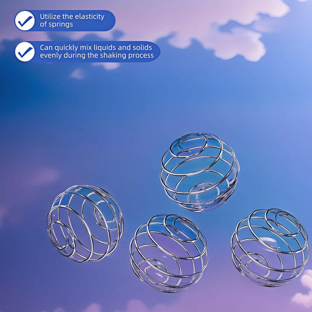Bubble-Fly heavy-duty mixer ball delivers faster, smoother shakes.