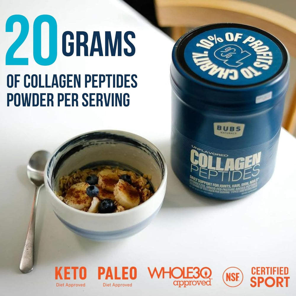 Collagen is poured into coffee for a flavor-free boost with coffee.
