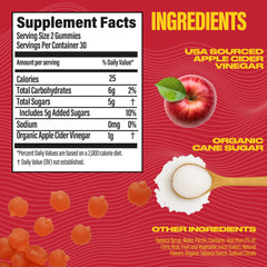 Gummies close-up highlighting pomegranate and beetroot ingredients for natural flavor.