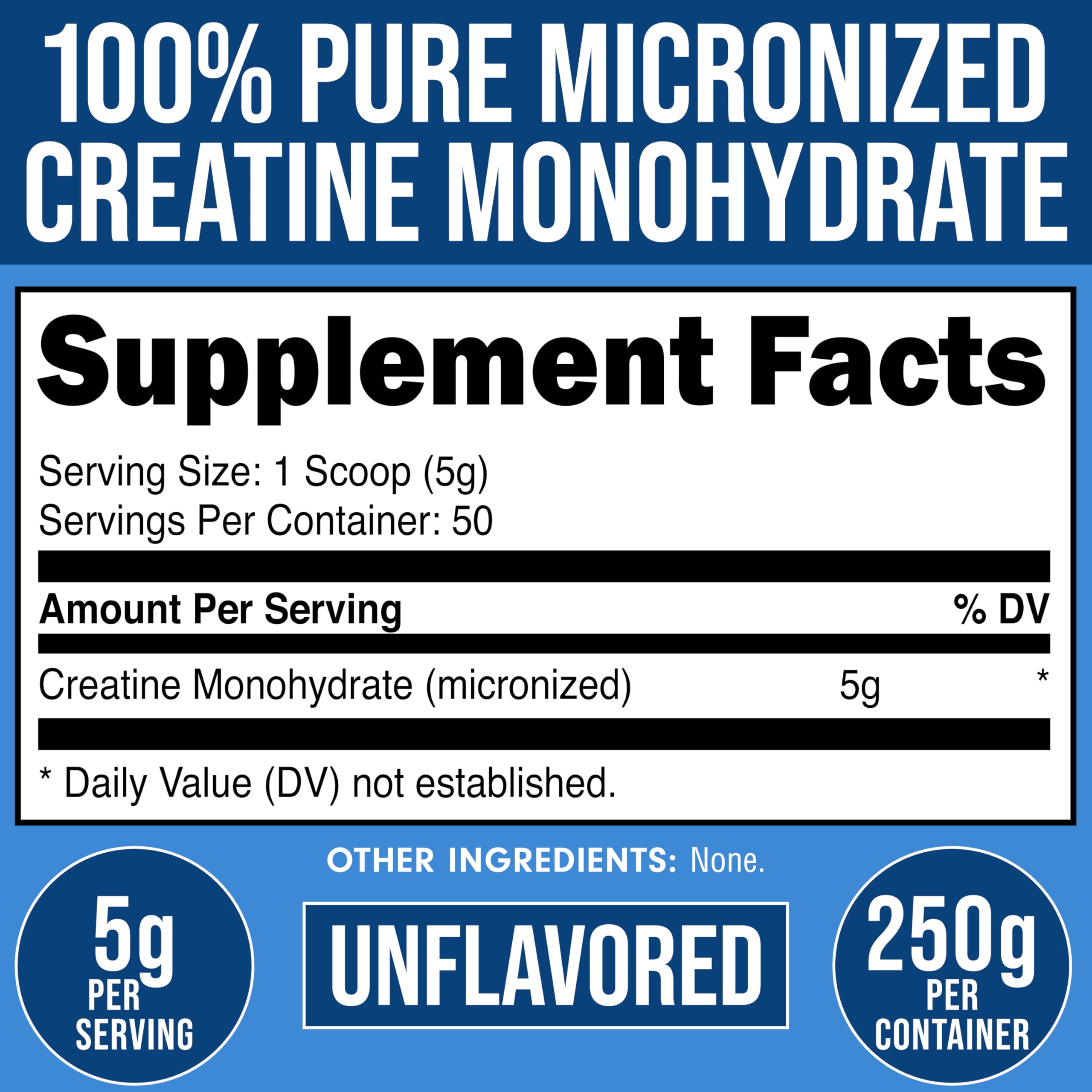 Bucked Up creatine dissolves easily into shakes for seamless pre- or post-workout mixing.