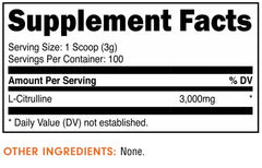 Bucked Up L-Citrulline scoop-dispensing setup for convenient servings.