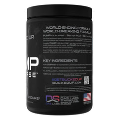 Bucked Up Pump-ocalypse label-front shot for clear branding