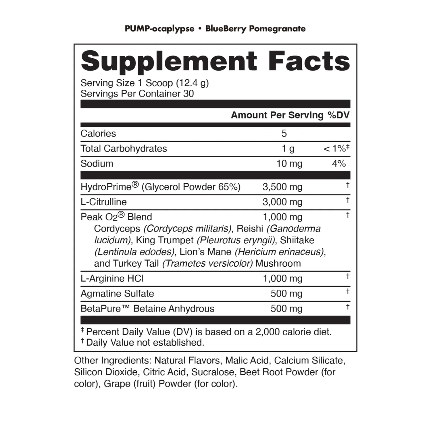 Bucked Up Pump-ocalypse scoop-dispensing close-up suggests simple dosing and prep