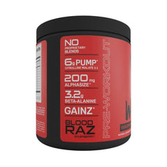 Bucked Up Woke ingredient list highlighting caffeine and beta-alanine.