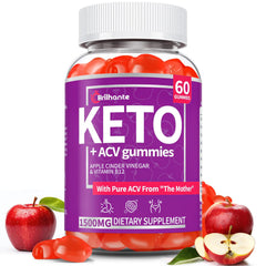 Bucolicobuy Organic ACV Gummies bottle with the Mother for daily wellness