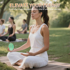 BUIFAC copper portal aura cleansing during meditation routine