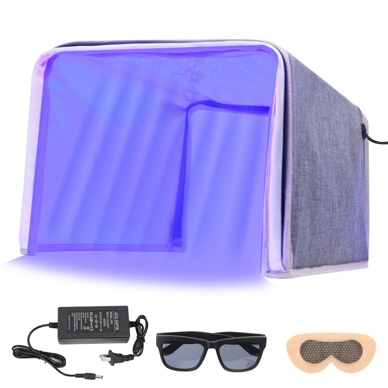 BUIFAC portable blue light box with wide coverage for home use.
