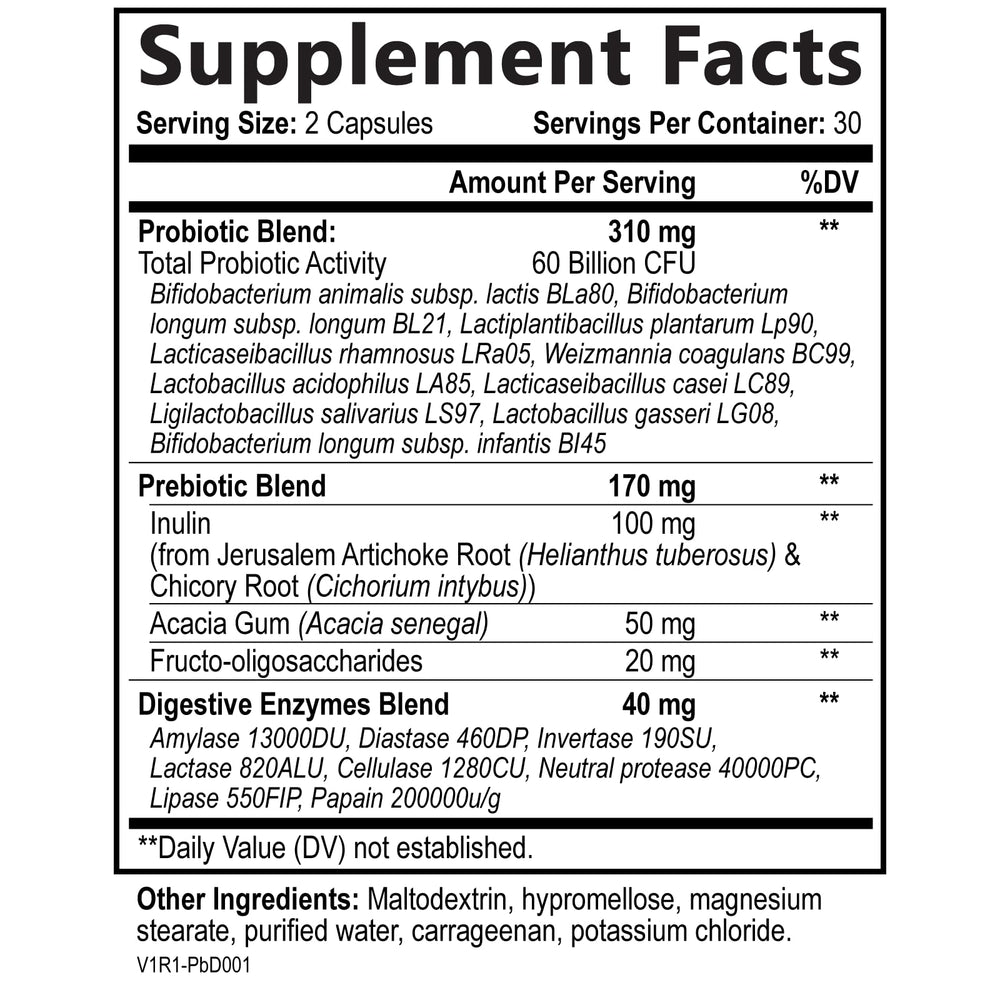Built by Nature probiotic on-the-go packaging for convenient use.