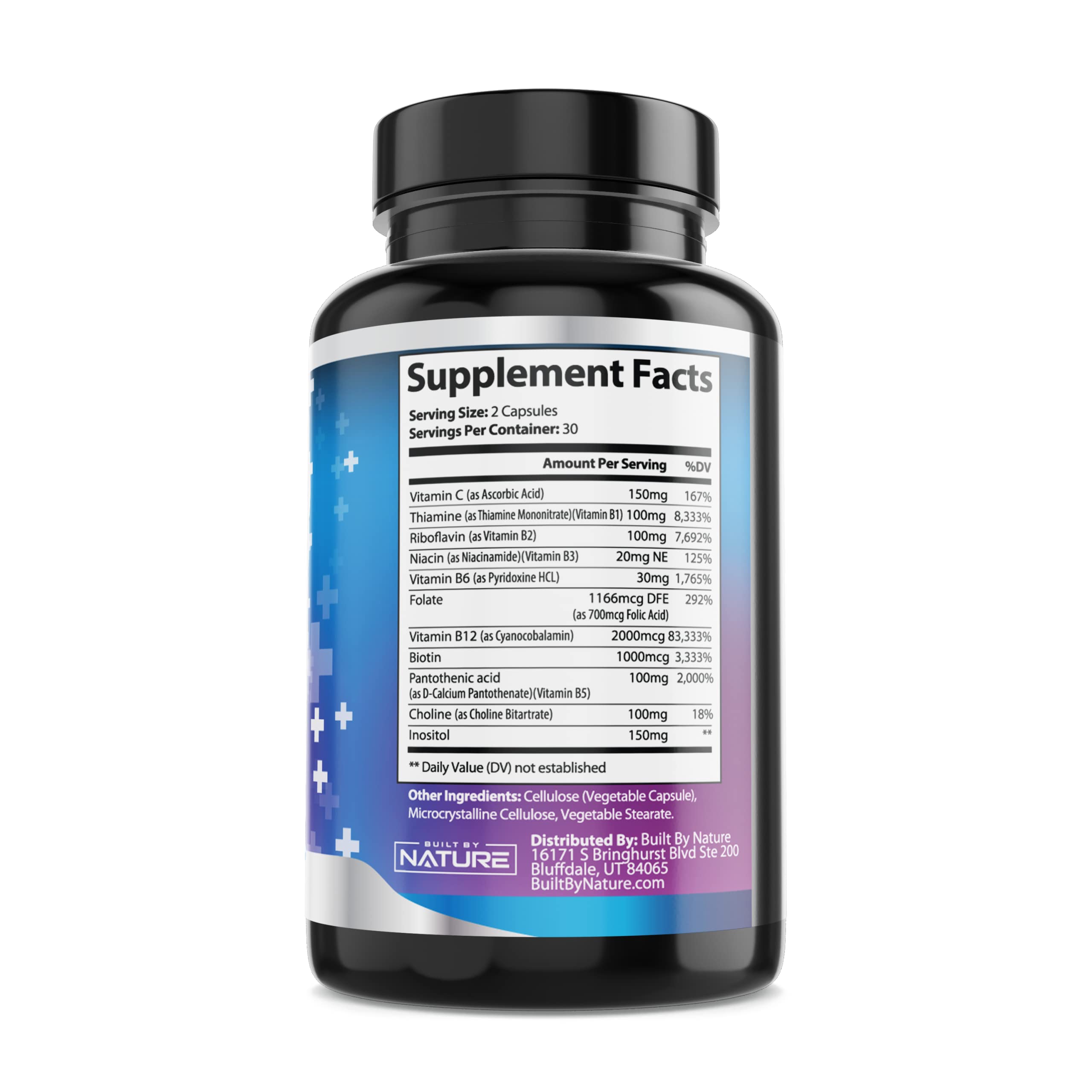 Built By Nature Super B Complex daily routine setup promotes a habit-friendly wellness.