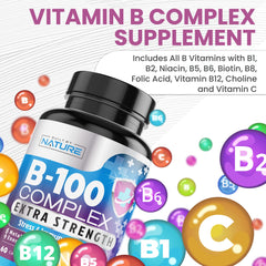Built By Nature Super B Complex packaging on counter for everyday wellness.