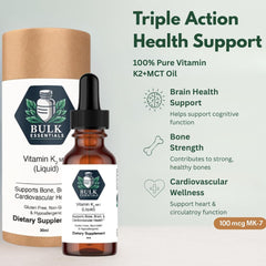 Clear label shows ingredients and purity, including MCT oil.