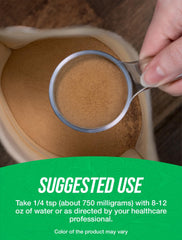 Close-up of the BulkSupplements label highlighting quality and testing