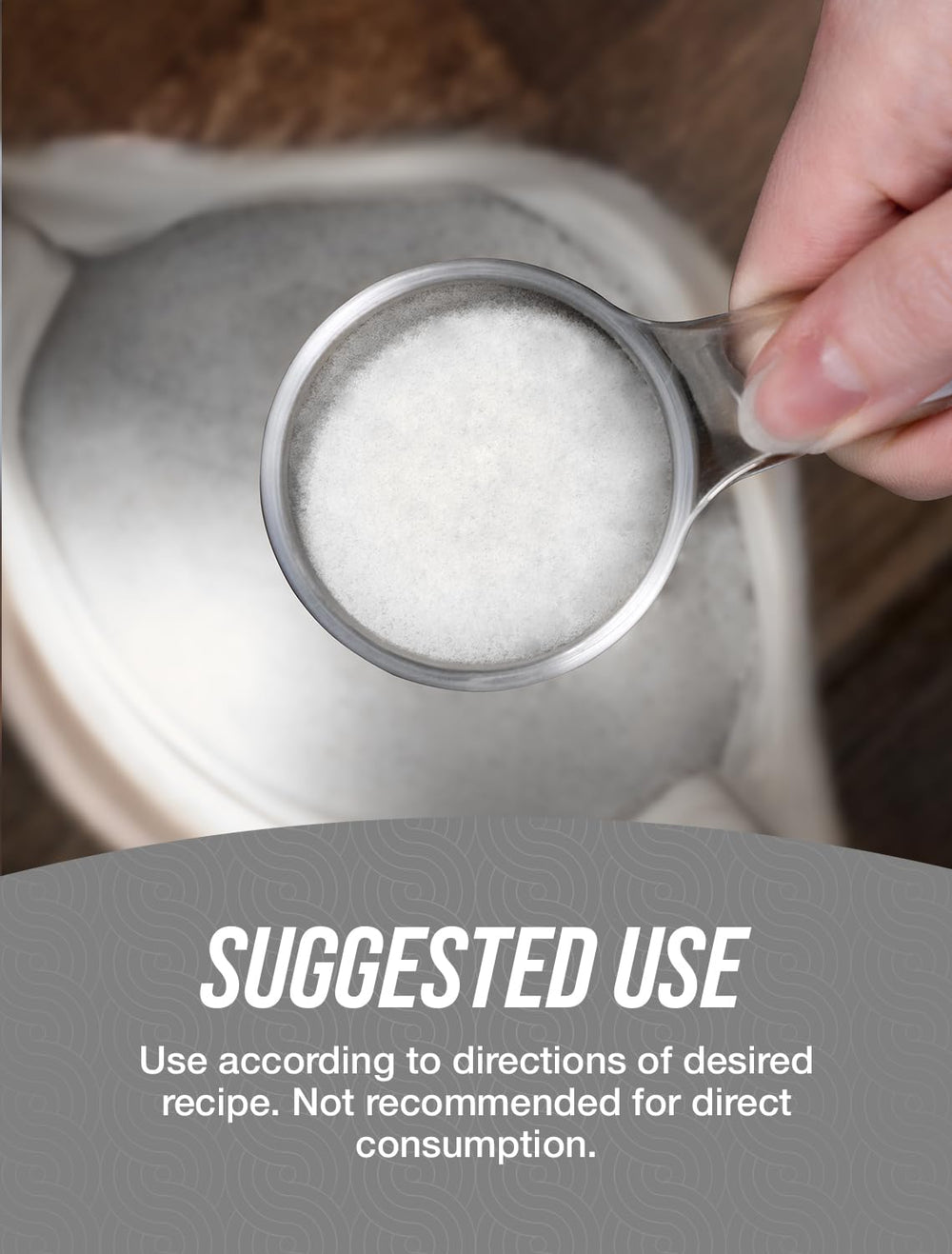 Label on BulkSupplements Hypromellose powder shows cGMP and third-party testing.