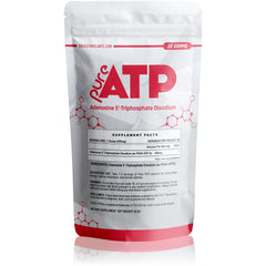 BulkStimulants Pure ATP powder tub front for performance-focused athletes
