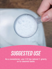 BulkSupplements Aspartame powder packaging, clearly labeled gluten-free and 1g serving.