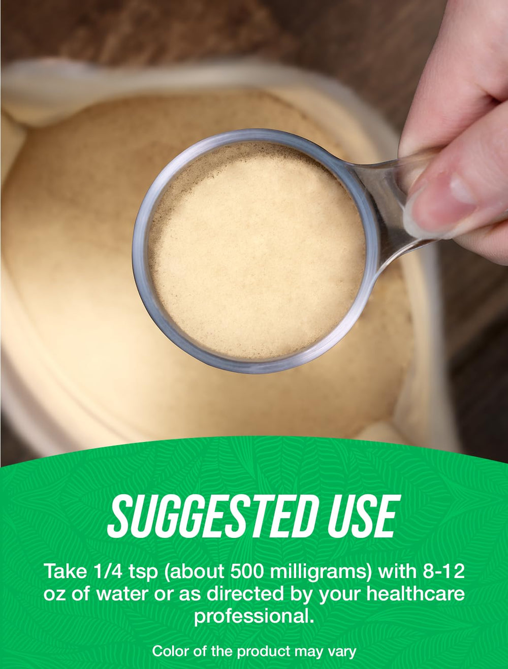 Packaging label for vegan, gluten-free Boswellia Serrata extract.