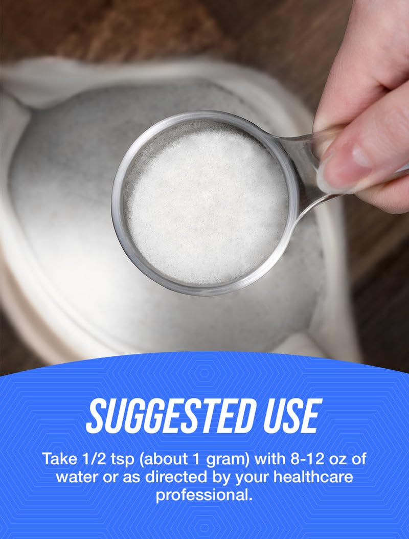 Included measuring scoop with BulkSupplements Calcium Orotate Powder.