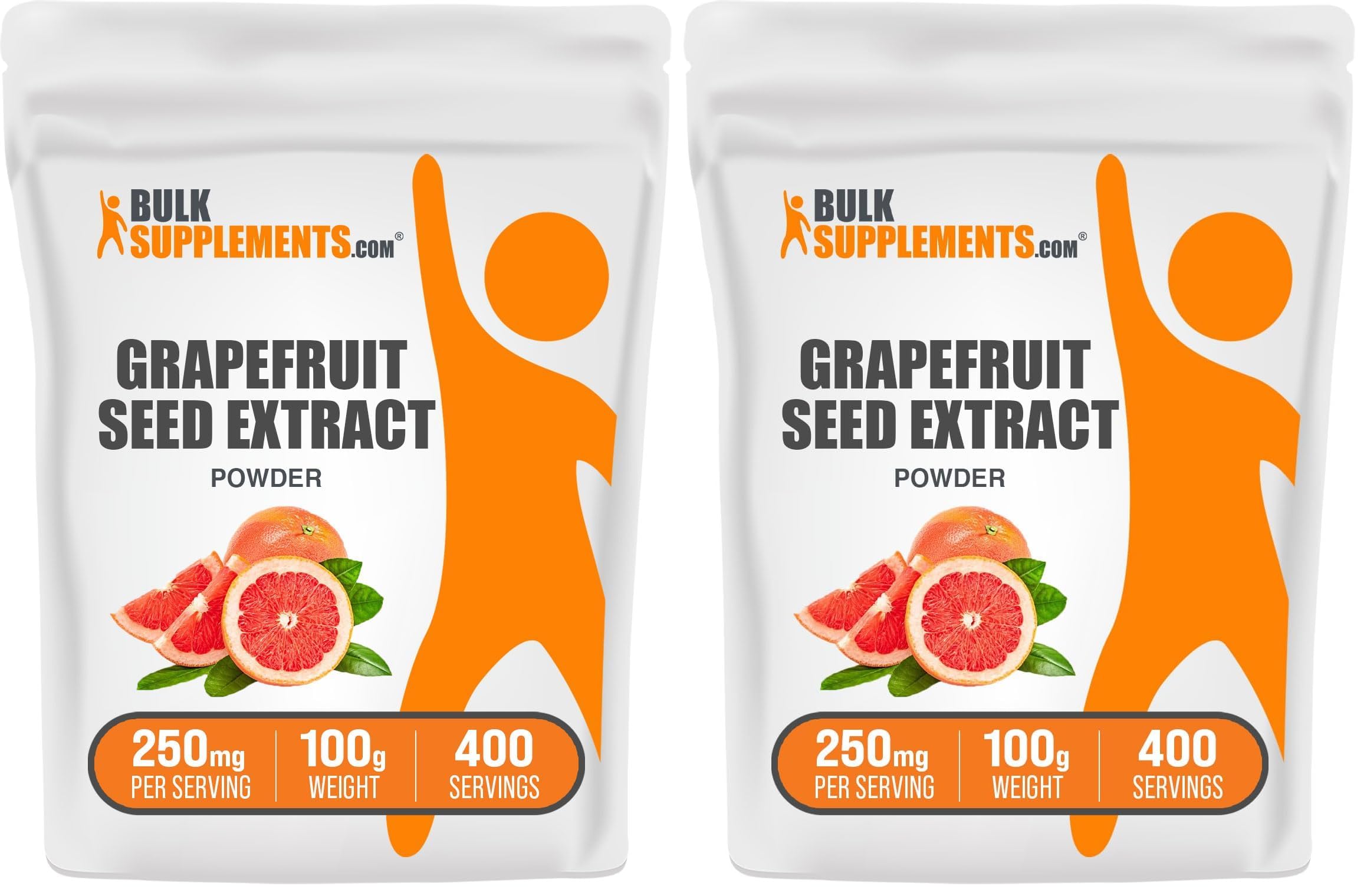 BulkSupplements Grapefruit Seed Extract powder in a scoop for daily antioxidant support