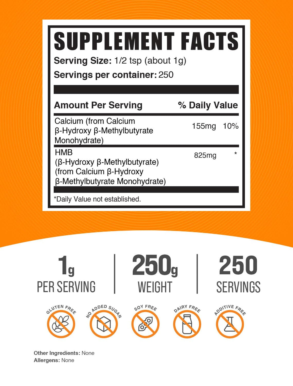 BulkSupplements Calcium HMB powder jar with label for strength-focused routines.