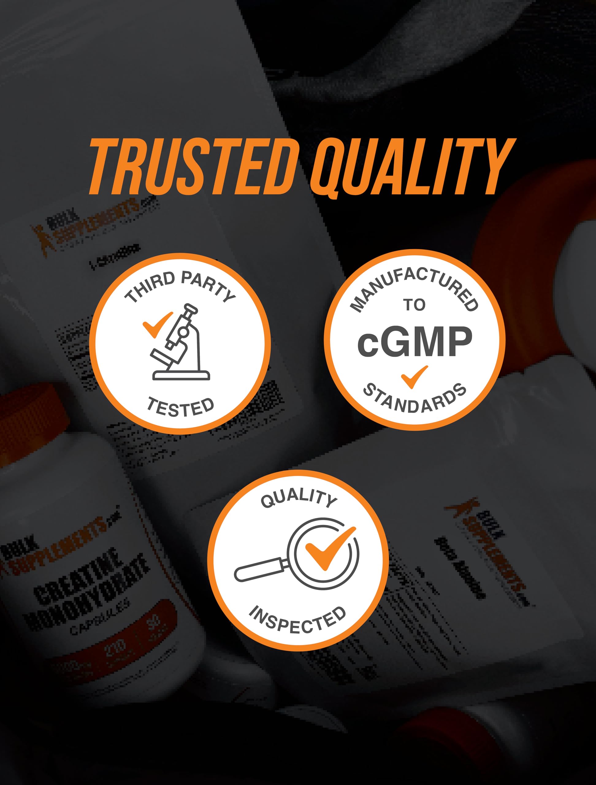 BulkSupplements L-Theanine powder produced in a cGMP facility ensures consistent quality
