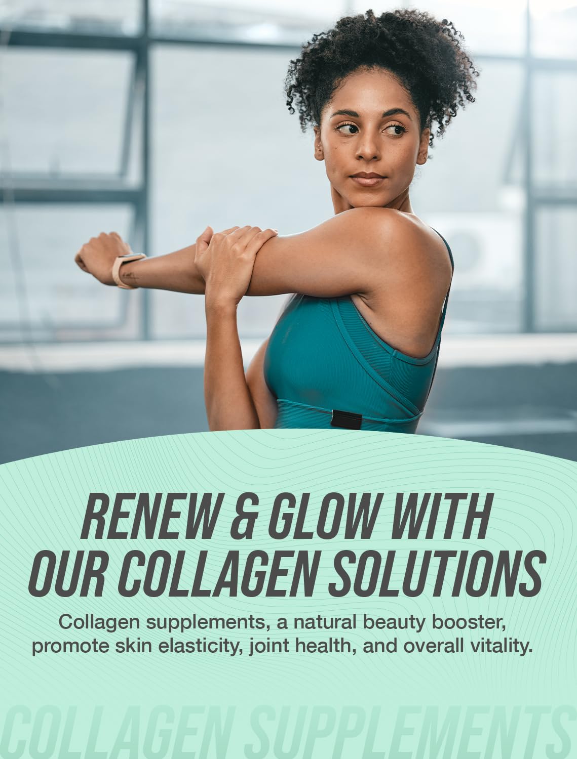 BulkSupplements Marine Collagen Powder label highlighting hydrolyzed formula.