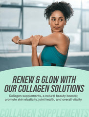 BulkSupplements Marine Collagen Powder label highlighting hydrolyzed formula.