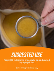 BulkSupplements Phosphatidylserine powder added to smoothie shows versatile ingestion.