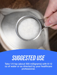 Bulksupplements Potassium Orotate Powder closeup showing fine texture and color.